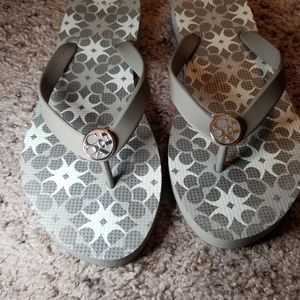 Coach flip flops, size 8